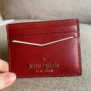 Kate Spade Cherry Red Cardholder